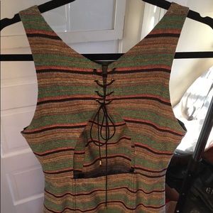 DONATED - Eclectic Nature Tones Party Dress